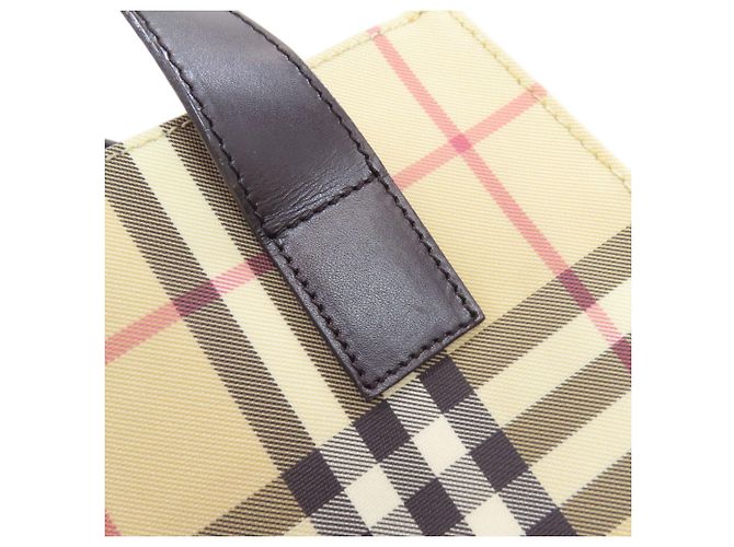 Borsa Burberry Check beige - vista 12