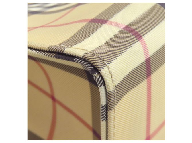 Borsa Burberry Check beige - vista 19