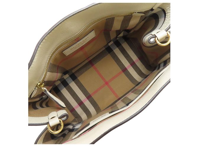 Sac cabas 2-en-1 à boucle Burberry Beige - vue 5