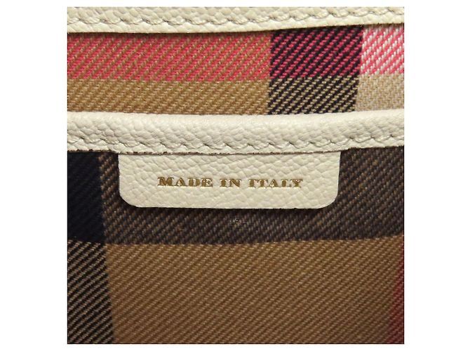 Sac cabas 2-en-1 à boucle Burberry Beige - vue 7