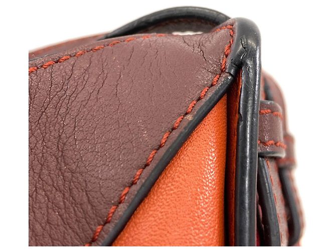 Loewe Hammock Small 2-Way Handtasche Braun Orange - Ansicht 22