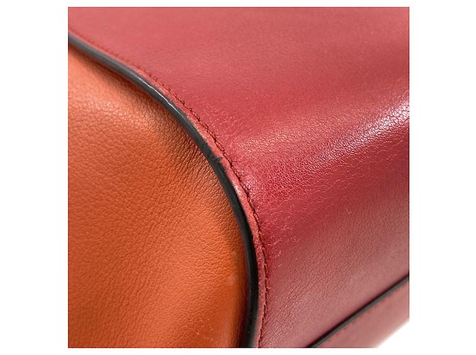 Loewe Hammock Small 2-Way Handtasche Braun Orange - Ansicht 30