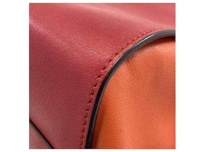 Loewe Hammock Small 2-Way Handtasche Braun Orange - Ansicht 31