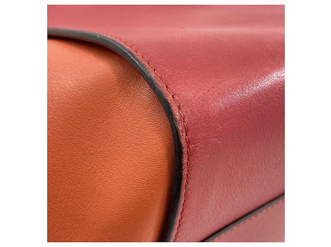 Loewe Hammock Small 2-Way Handtasche Braun Orange - Ansicht 32