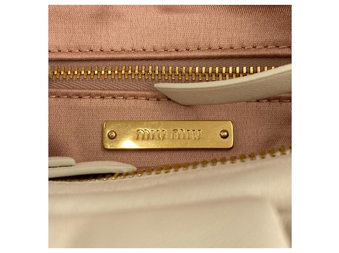 Borsa Miu Miu con design a nodo - vista 6