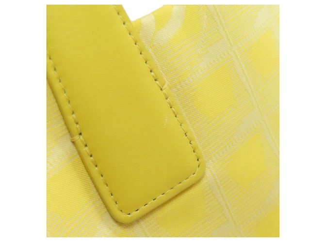 Borsa Tote Chanel New Travel Line MM Giallo - vista 12