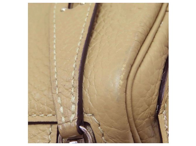 Hermès Borsa Hermes Lindy Mini Verso Maxi Cadreille Beige - vista 13