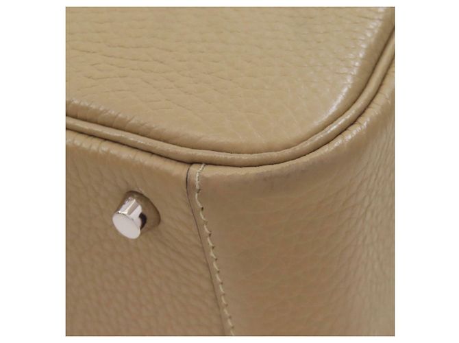 Hermès Borsa Hermes Lindy Mini Verso Maxi Cadreille Beige - vista 22