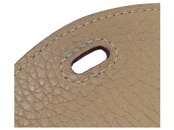 Hermès Borsa Hermes Lindy Mini Verso Maxi Cadreille Beige - vista 9