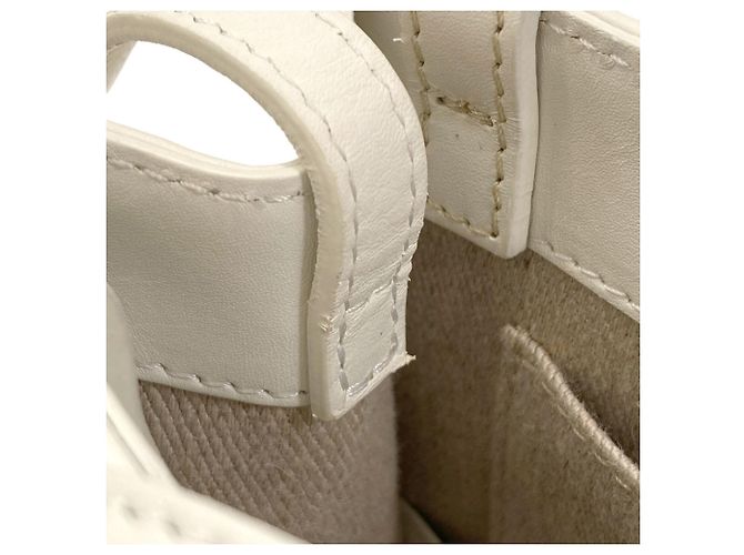 Borsa 2 Way Chloé Woody Small Bianco - vista 10