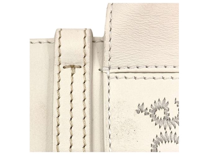 Borsa 2 Way Chloé Woody Small Bianco - vista 12