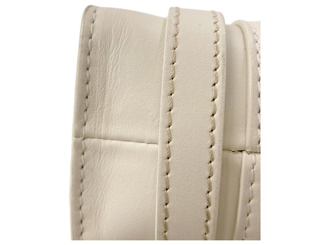 Borsa 2 Way Chloé Woody Small Bianco - vista 16