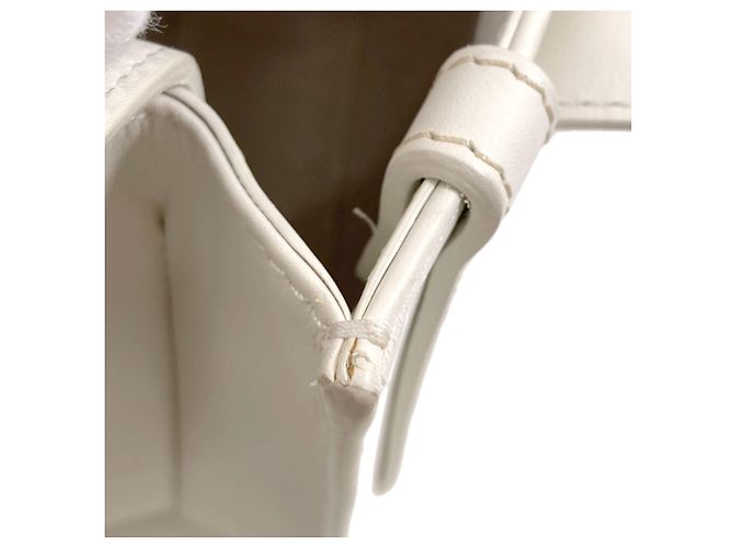 Borsa 2 Way Chloé Woody Small Bianco - vista 18