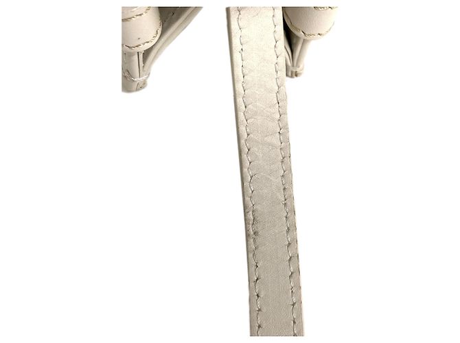 Borsa 2 Way Chloé Woody Small Bianco - vista 20