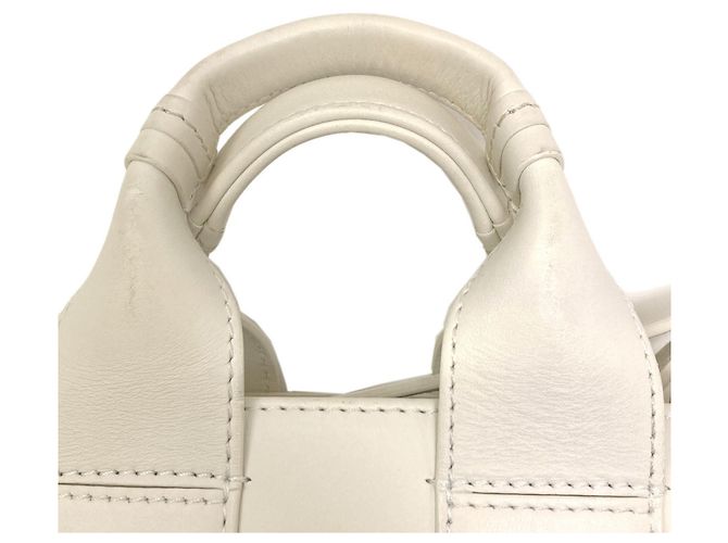Borsa 2 Way Chloé Woody Small Bianco - vista 21