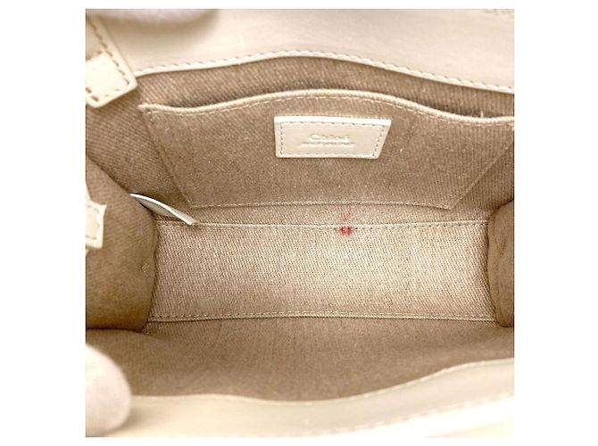 Borsa 2 Way Chloé Woody Small Bianco - vista 5