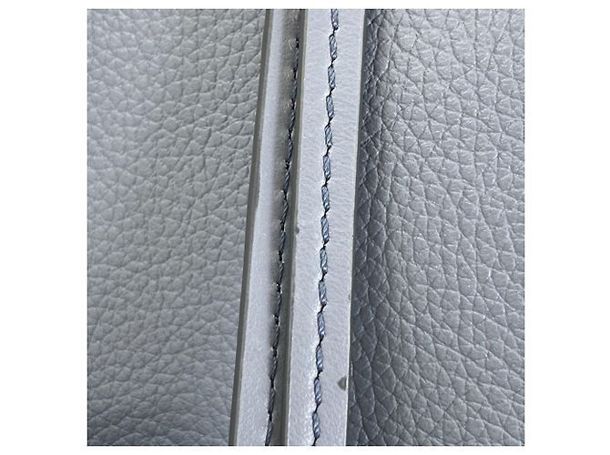 Borsa a Spalla con Catena Chloé Marcie Blu chiaro - vista 11