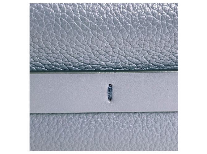 Borsa a Spalla con Catena Chloé Marcie Blu chiaro - vista 12