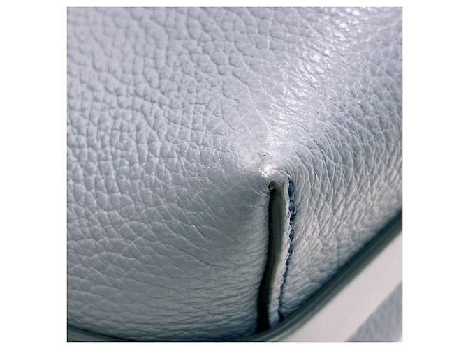Borsa a Spalla con Catena Chloé Marcie Blu chiaro - vista 16