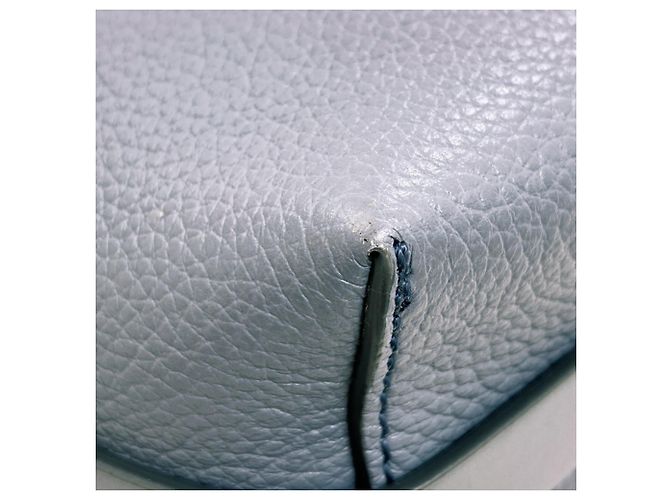 Borsa a Spalla con Catena Chloé Marcie Blu chiaro - vista 18