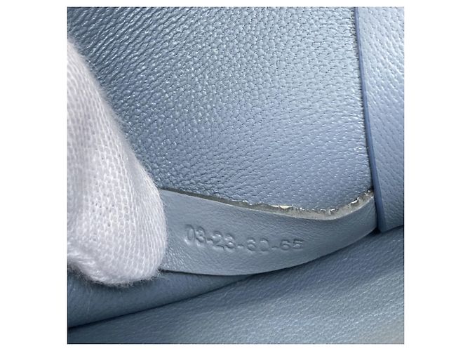 Borsa a Spalla con Catena Chloé Marcie Blu chiaro - vista 7