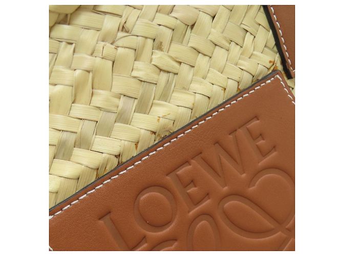 Loewe Raphia-Basket-Tote-Bag Beige - Ansicht 15