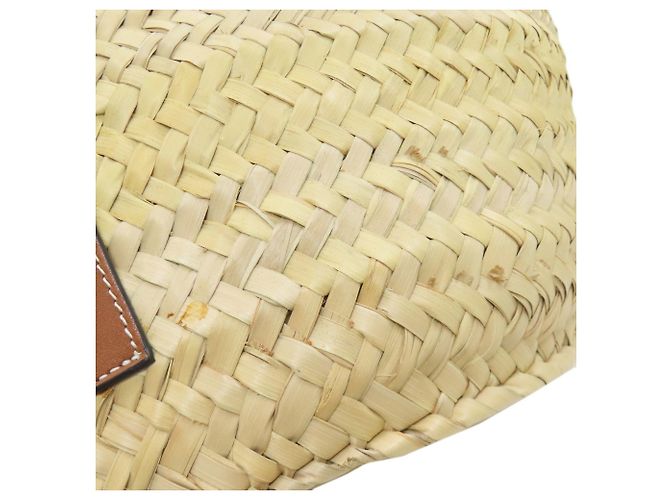 Loewe Raphia-Basket-Tote-Bag Beige - Ansicht 16