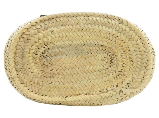Loewe Raphia-Basket-Tote-Bag Beige - Ansicht 4