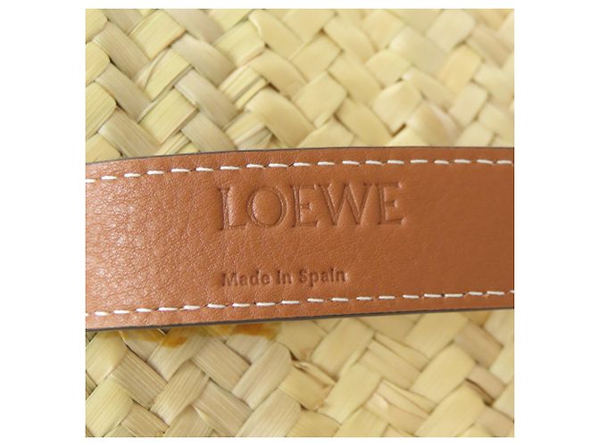 Loewe Raphia-Basket-Tote-Bag Beige - Ansicht 6