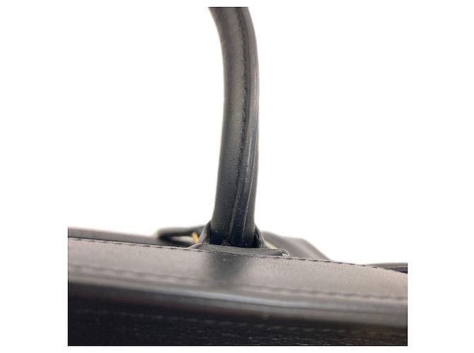 Céline Borsa Celine Luggage Nano 2-Way Nero Bianco - vista 20