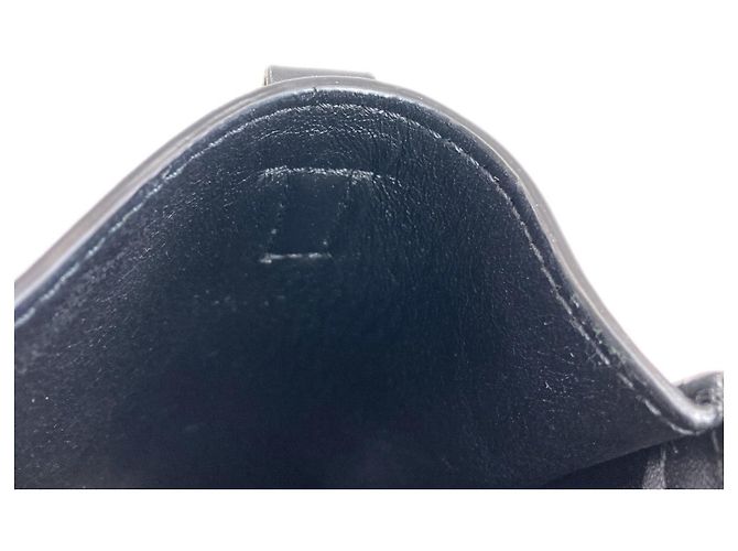 Céline Borsa Celine Luggage Nano 2-Way Nero Bianco - vista 9