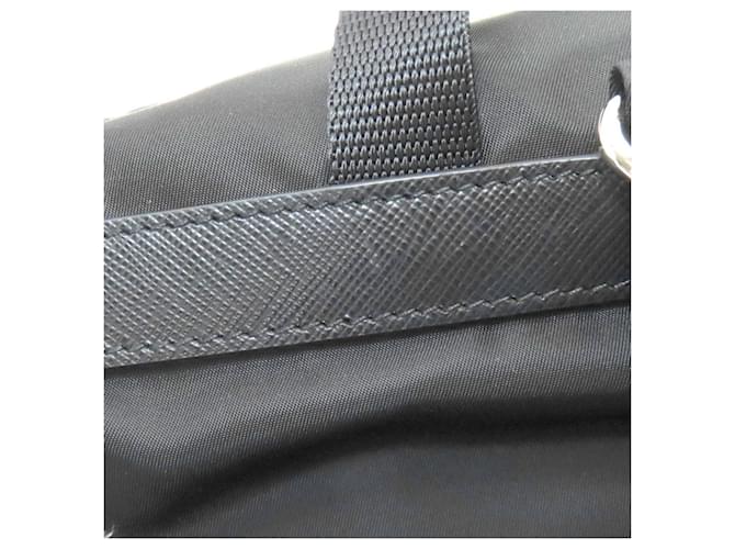 Zaino Prada in nylon nero - vista 14