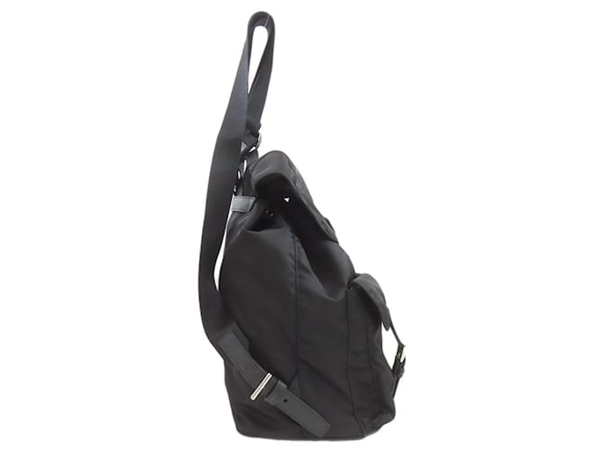 Zaino Prada in nylon nero - vista 3