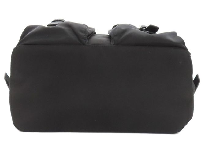Zaino Prada in nylon nero - vista 4