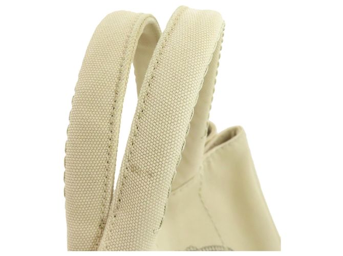 Prada Canapa Handtasche Beige Canvas - Ansicht 23