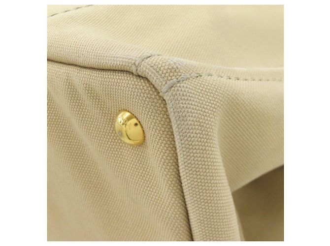Prada Canapa Handtasche Beige Canvas - Ansicht 24