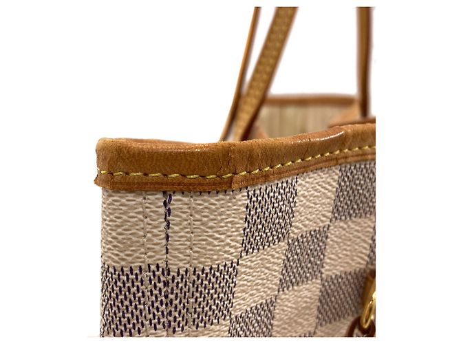 Louis Vuitton N41361 Neverfull MM Borsa Tote Blu Damier ebene - vista 14