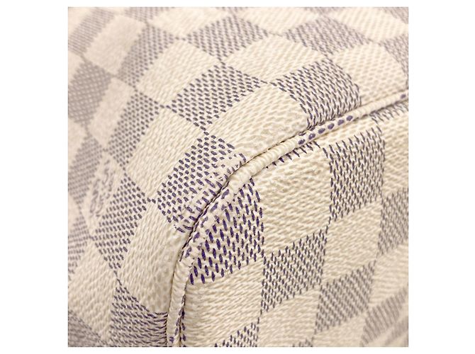 Louis Vuitton N41361 Neverfull MM Borsa Tote Blu Damier ebene - vista 25