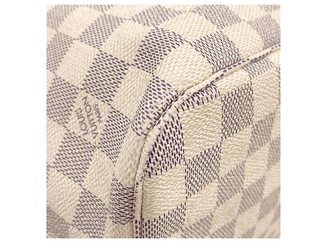 Louis Vuitton N41361 Neverfull MM Borsa Tote Blu Damier ebene - vista 27