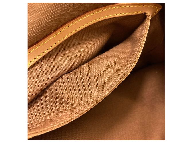 Zaino Louis Vuitton Monogram Montsouris GM Monogramma - vista 12