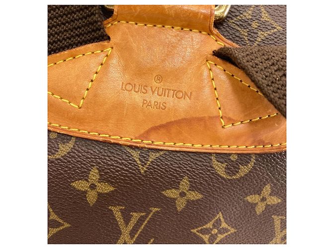Zaino Louis Vuitton Monogram Montsouris GM Monogramma - vista 15