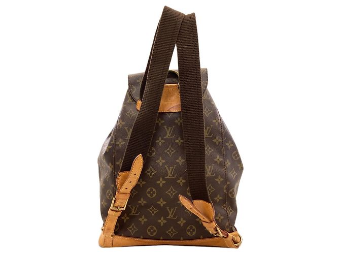 Zaino Louis Vuitton Monogram Montsouris GM Monogramma - vista 2