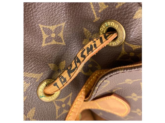 Zaino Louis Vuitton Monogram Montsouris GM Monogramma - vista 21