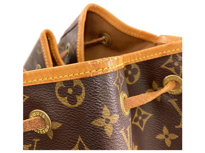 Zaino Louis Vuitton Monogram Montsouris GM Monogramma - vista 23