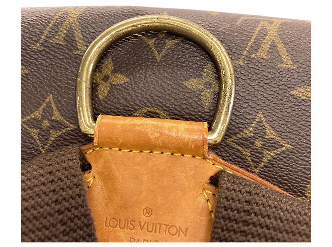 Zaino Louis Vuitton Monogram Montsouris GM Monogramma - vista 25