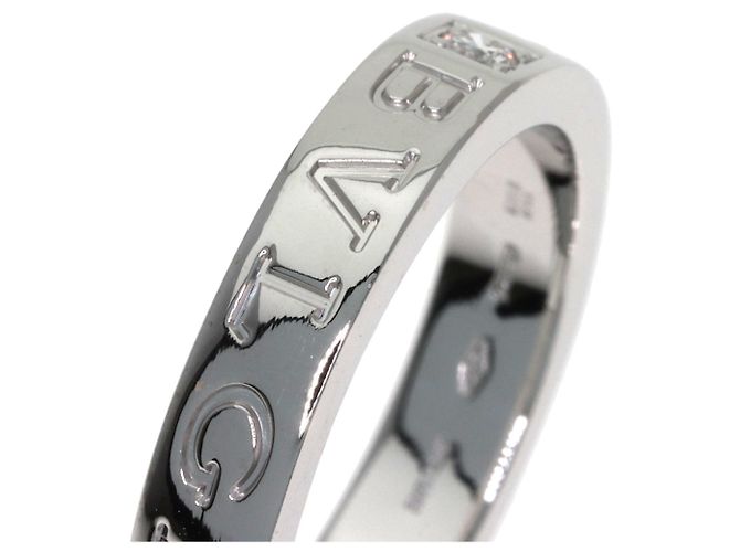 Bulgari Bvlgari Double Logo 1P Diamond Ring - Ansicht 7