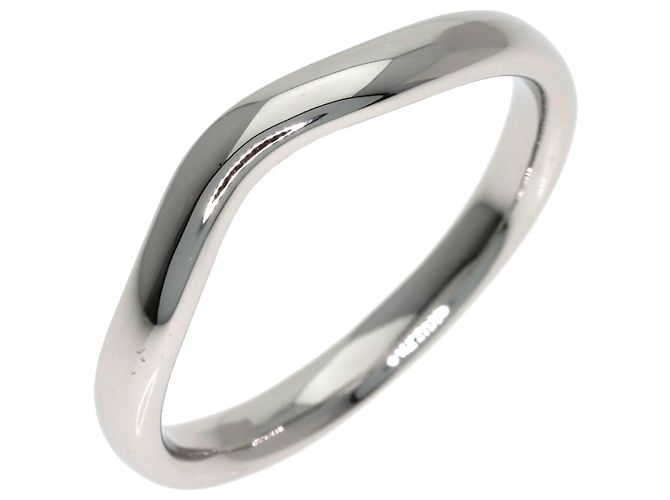 Tiffany & Co. geschwungener Ring aus Platin - Ansicht 2