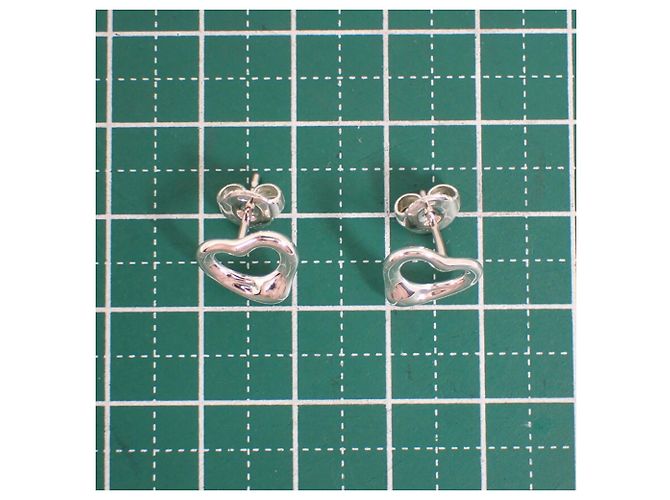 Orecchini a lobo a forma di cuore in argento 925 Tiffany & Co. - vista 11