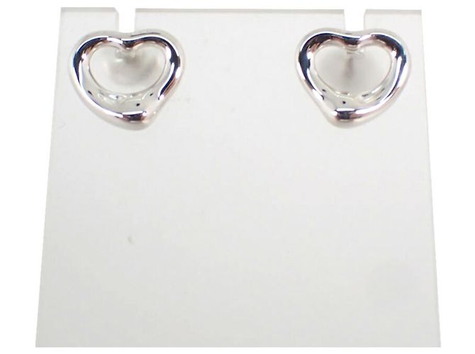 Orecchini a lobo a forma di cuore in argento 925 Tiffany & Co. - vista 2