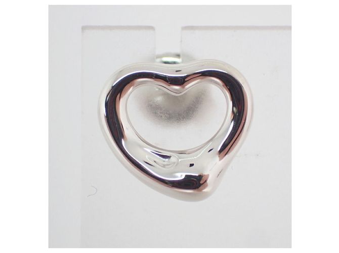 Orecchini a lobo a forma di cuore in argento 925 Tiffany & Co. - vista 4